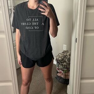 “All the glory to God” t shirt